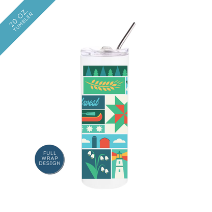 Midwest Summer Insulated Drinkware