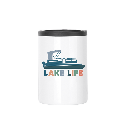 Insulated Can Cooler |  Lake Life Pontoon