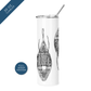 Vintage Snowshoes Insulated Drinkware