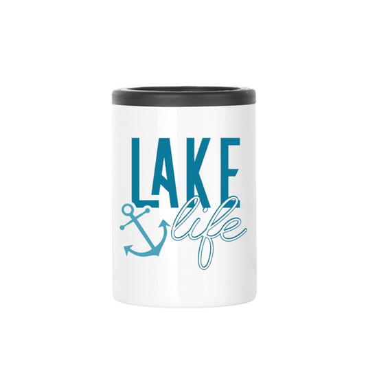 Insulated Can Cooler |  Lake Life Anchor