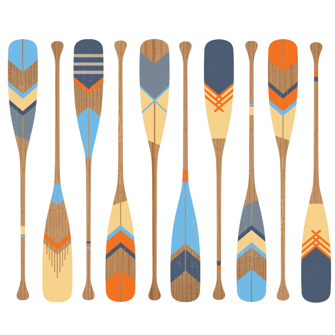 Insulated Tumblers | Painted Paddle Wrap