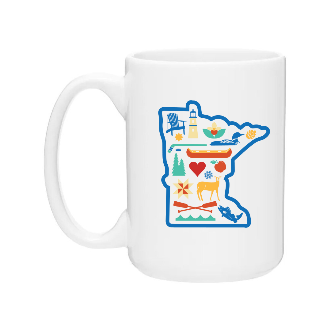 Ceramic Coffee Mug | MN Love State