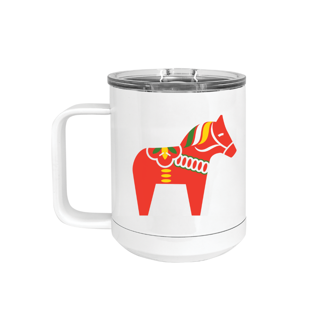 Dala Horse Insulated Drinkware
