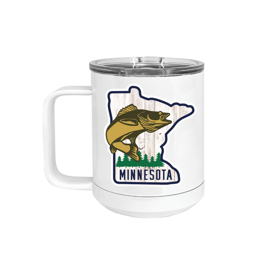 Insulated Camp Mug | MN Walleye