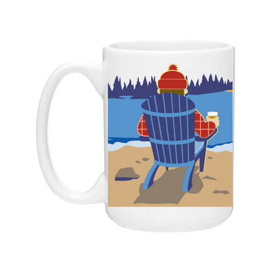 Ceramic Coffee Mug | Paul Bunyan + Babe Sunset Wrap
