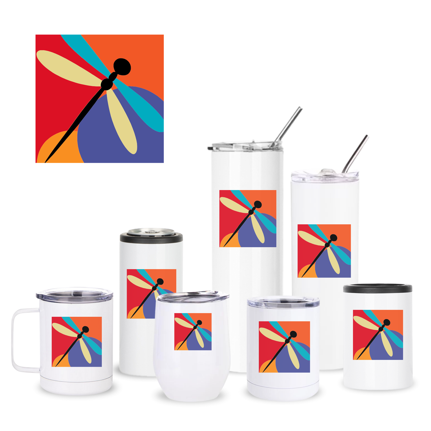 TAALLA Dragonfly Insulated Drinkware