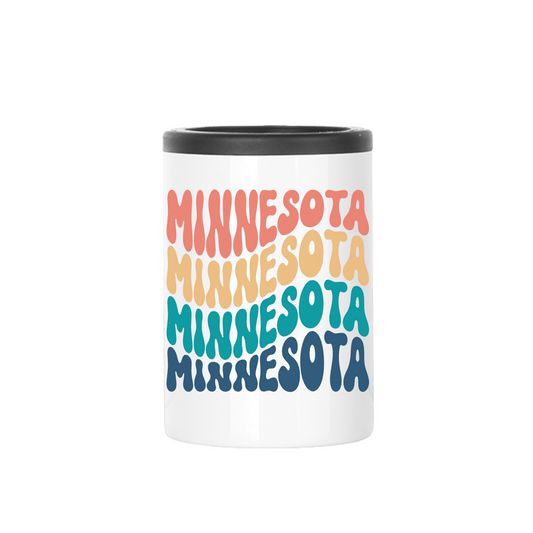 Insulated Can Cooler |  Groovy Minnesota
