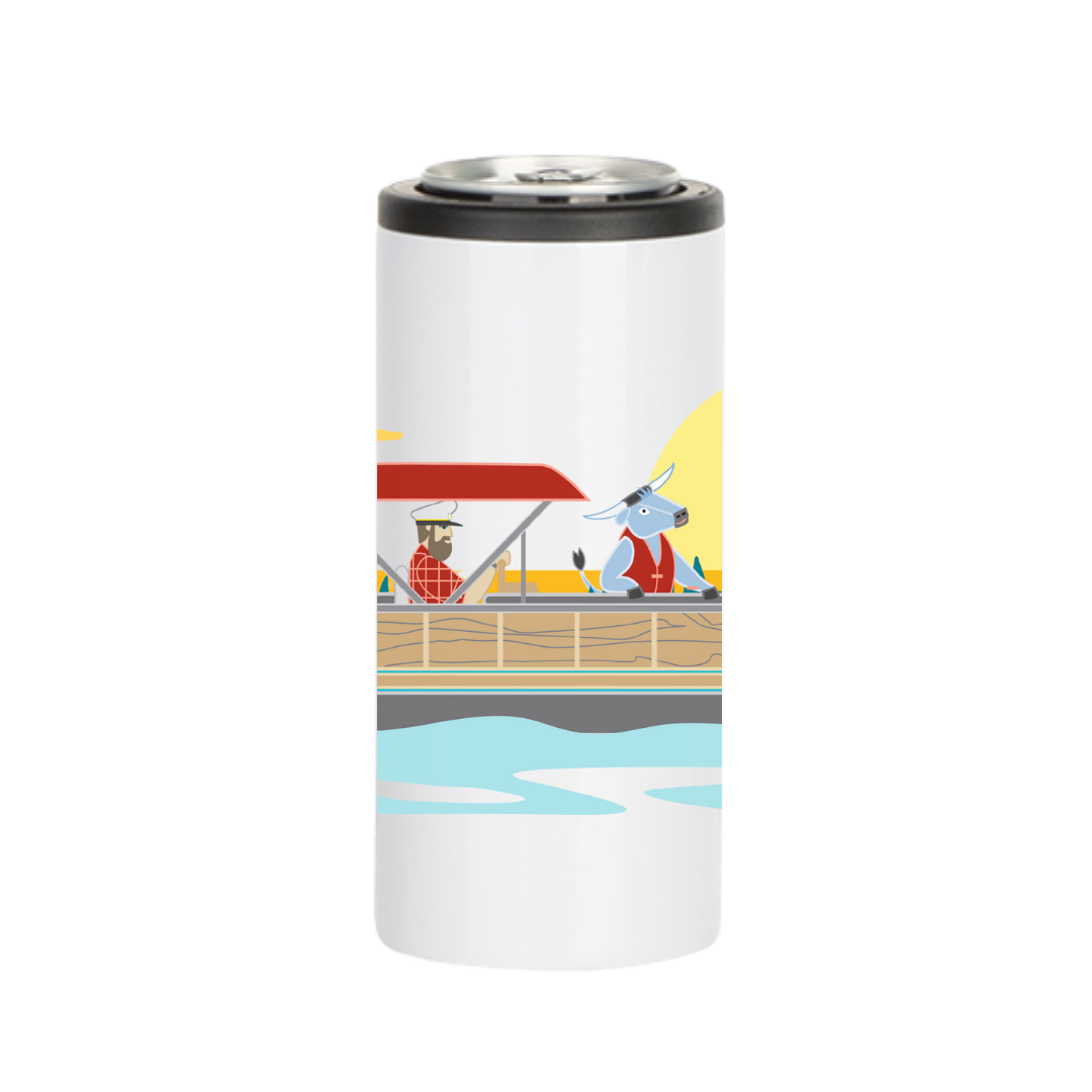 Pontoon Paul Bunyan + Babe Insulated Drinkware