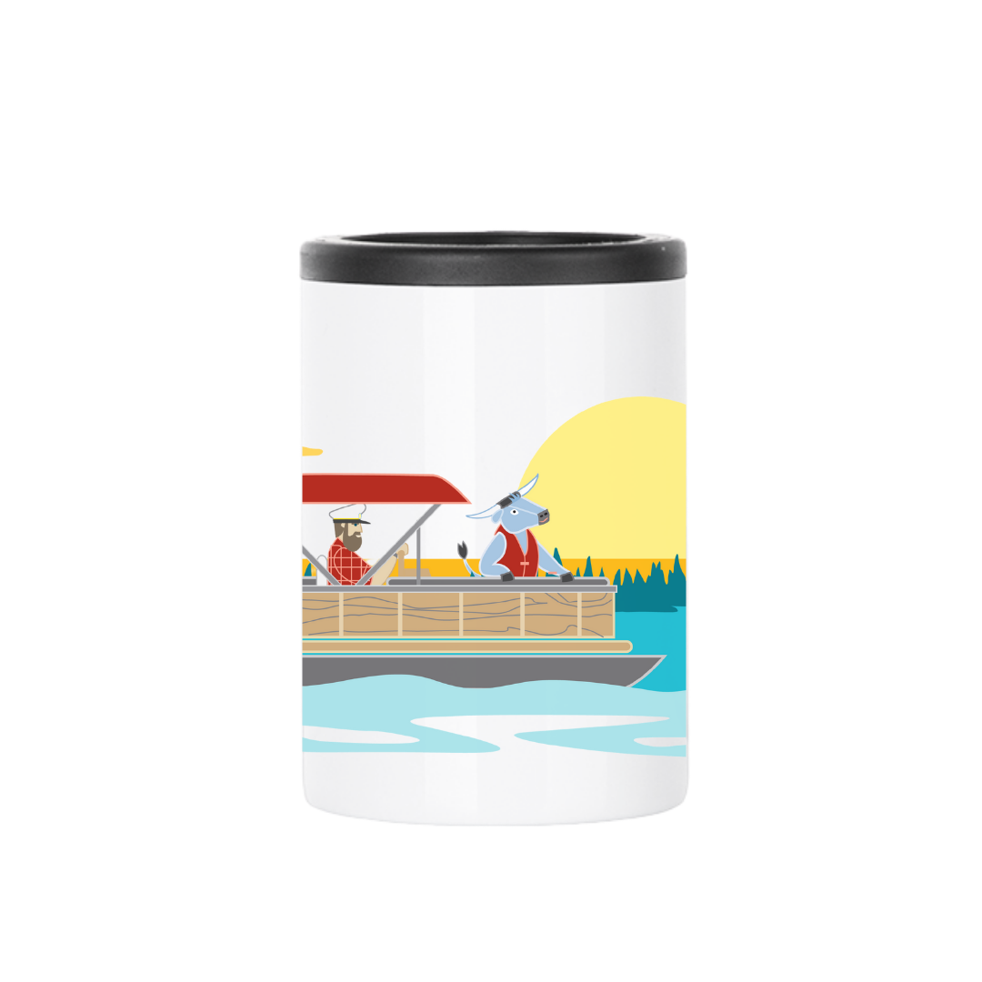 Pontoon Paul Bunyan + Babe Insulated Drinkware