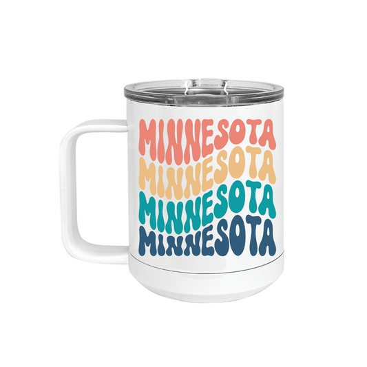 Insulated Camp Mug | Groovy Minnesota