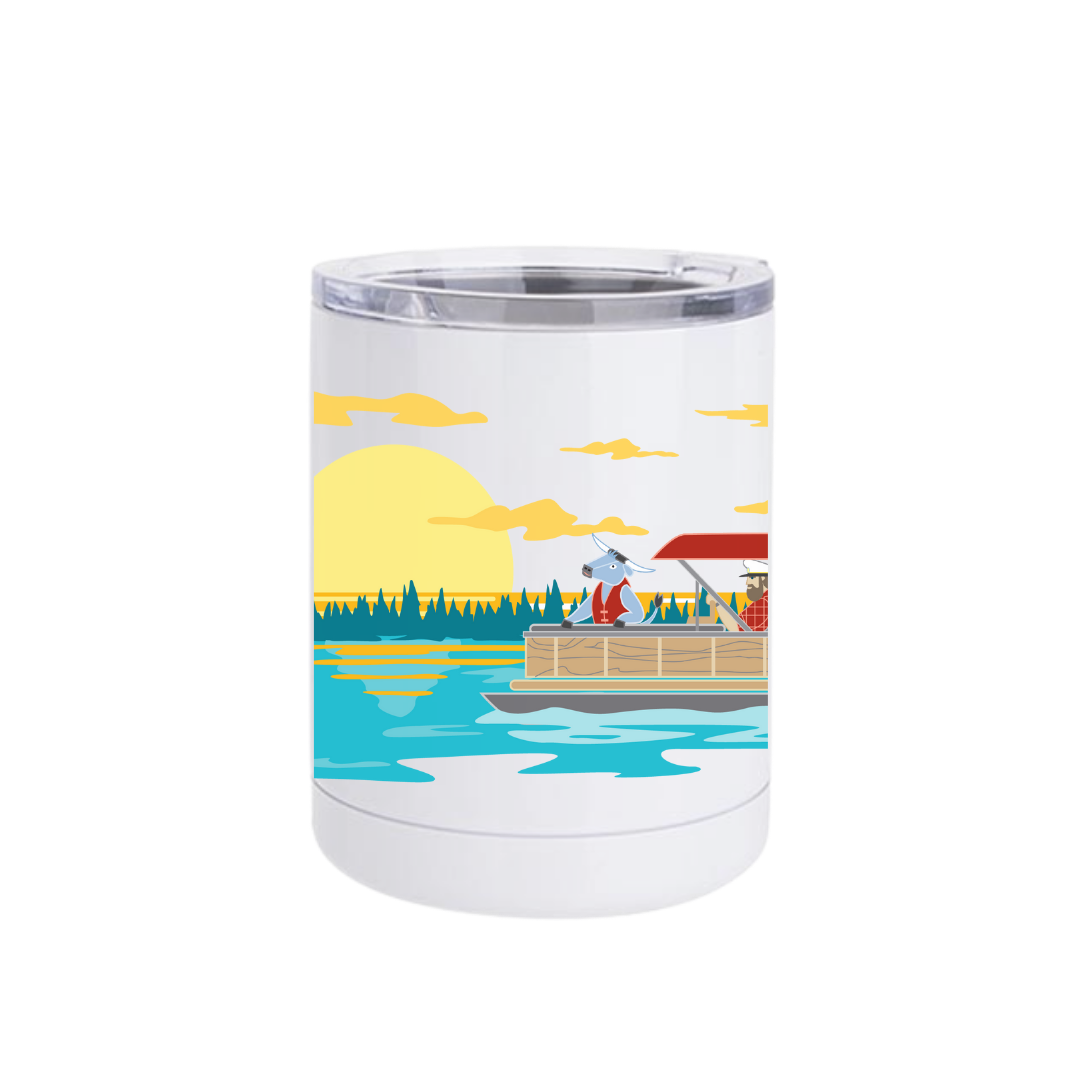 Pontoon Paul Bunyan + Babe Insulated Drinkware