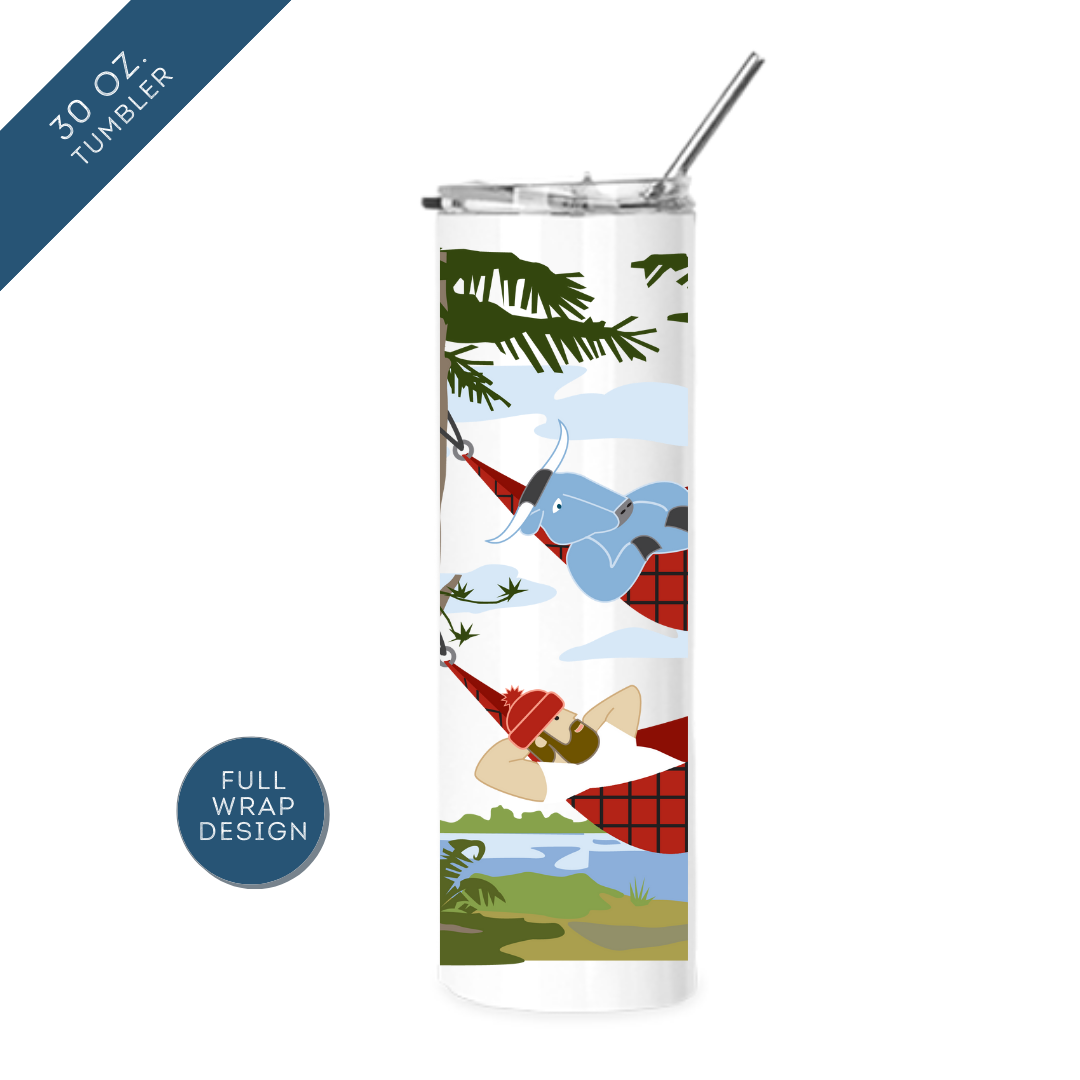 Insulated Tumblers | Paul Bunyan + Babe Hammock Wrap