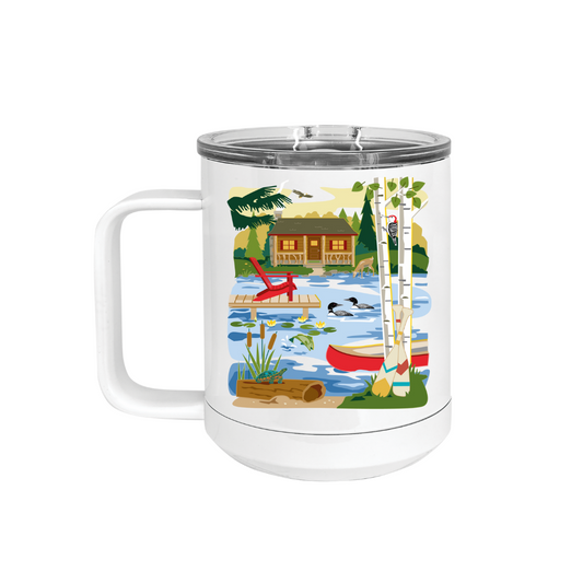 Insulated Camp Mug | Cabin Life