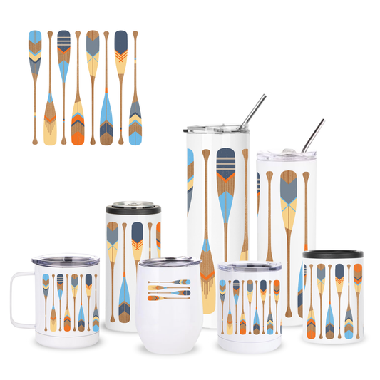 Painted Paddles Insulated Drinkware