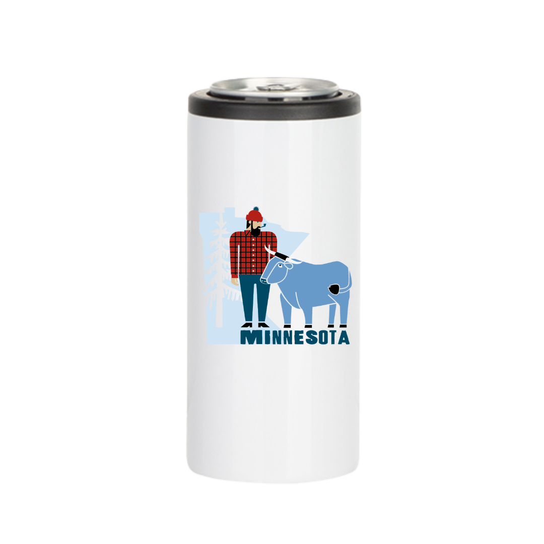 Minnesota Paul Bunyan + Babe Insulated Drinkware