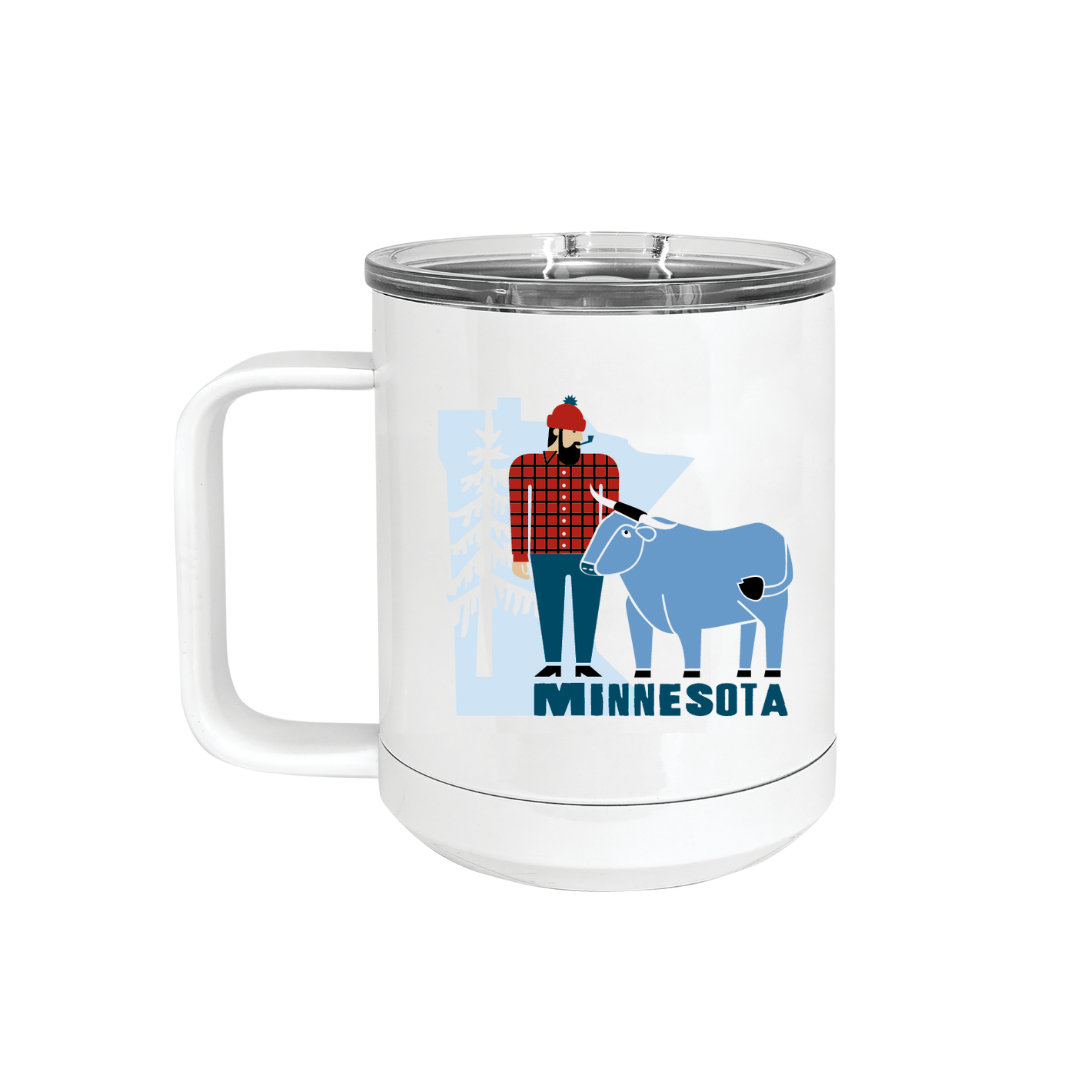Minnesota Paul Bunyan + Babe Insulated Drinkware