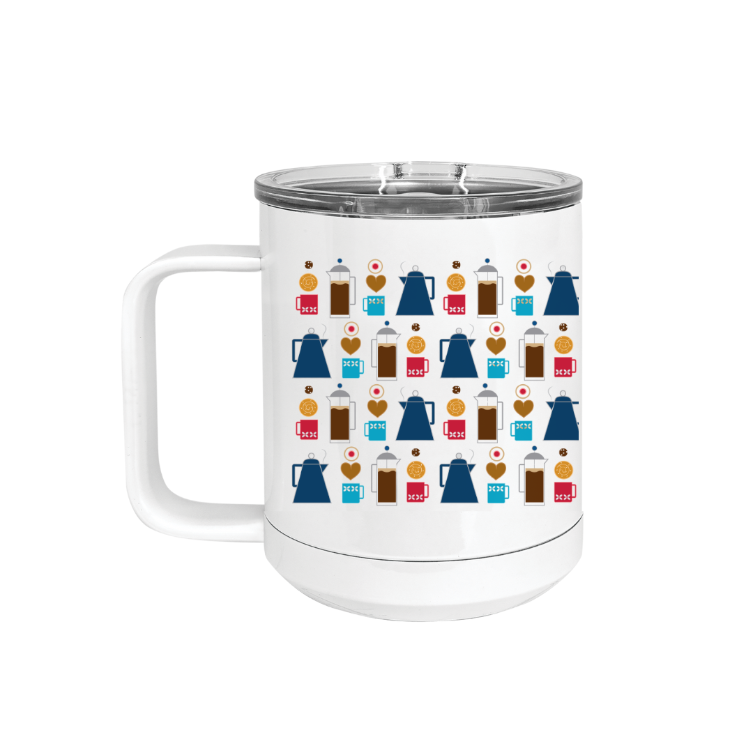Cookies + Coffee Insulated Drinkware