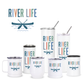 River Life Canoe Insulated Drinkware