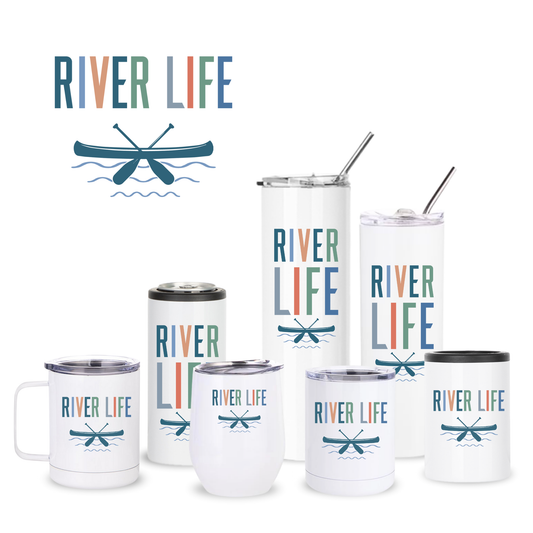 River Life Canoe Insulated Drinkware