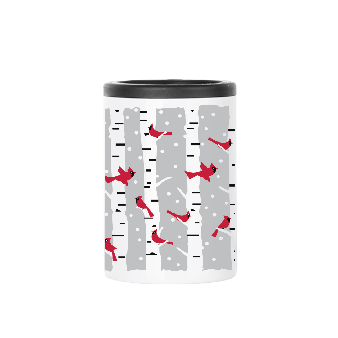 Winter Cardinal Insulated Drinkware