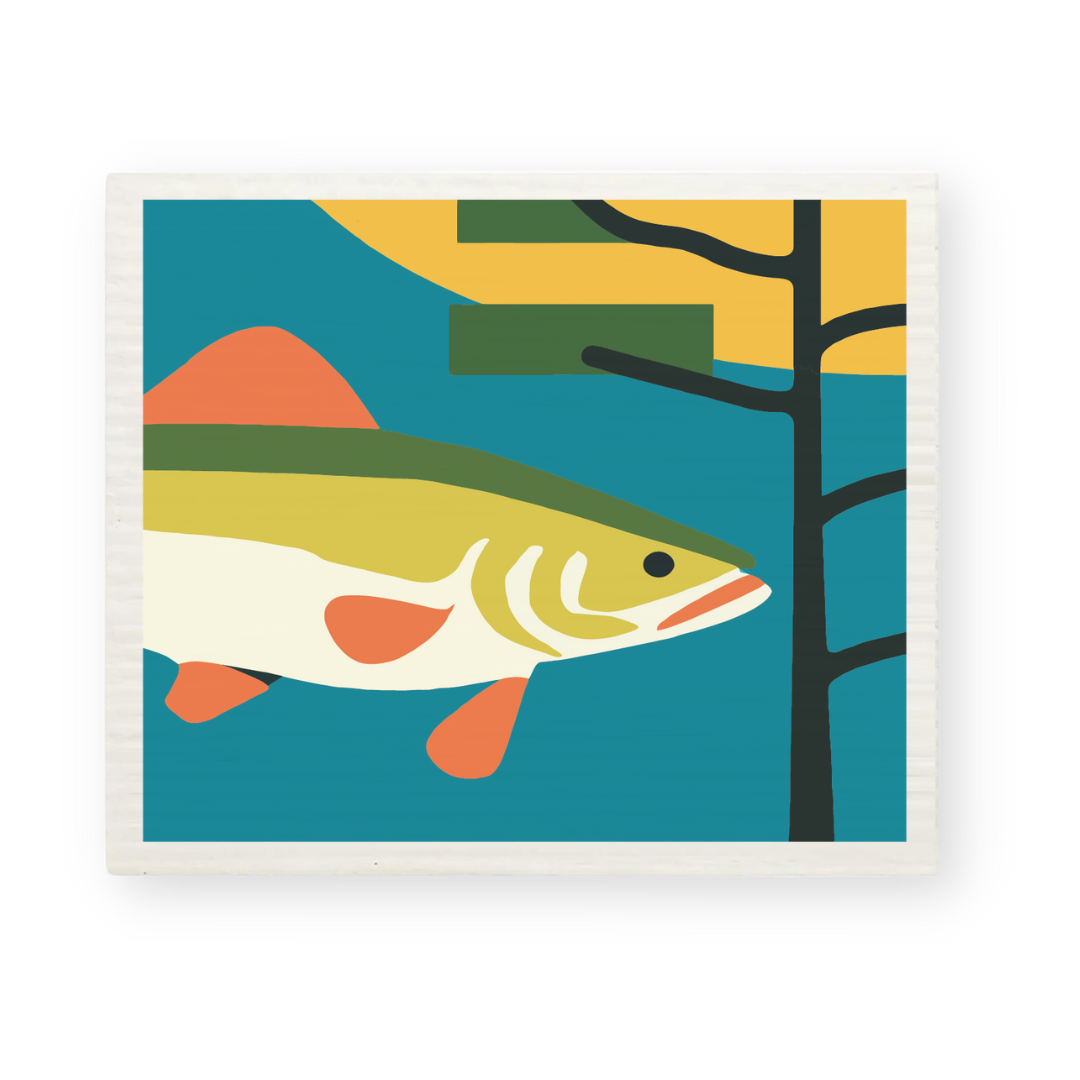 Swedish Dishcloth | TAALLA Walleye