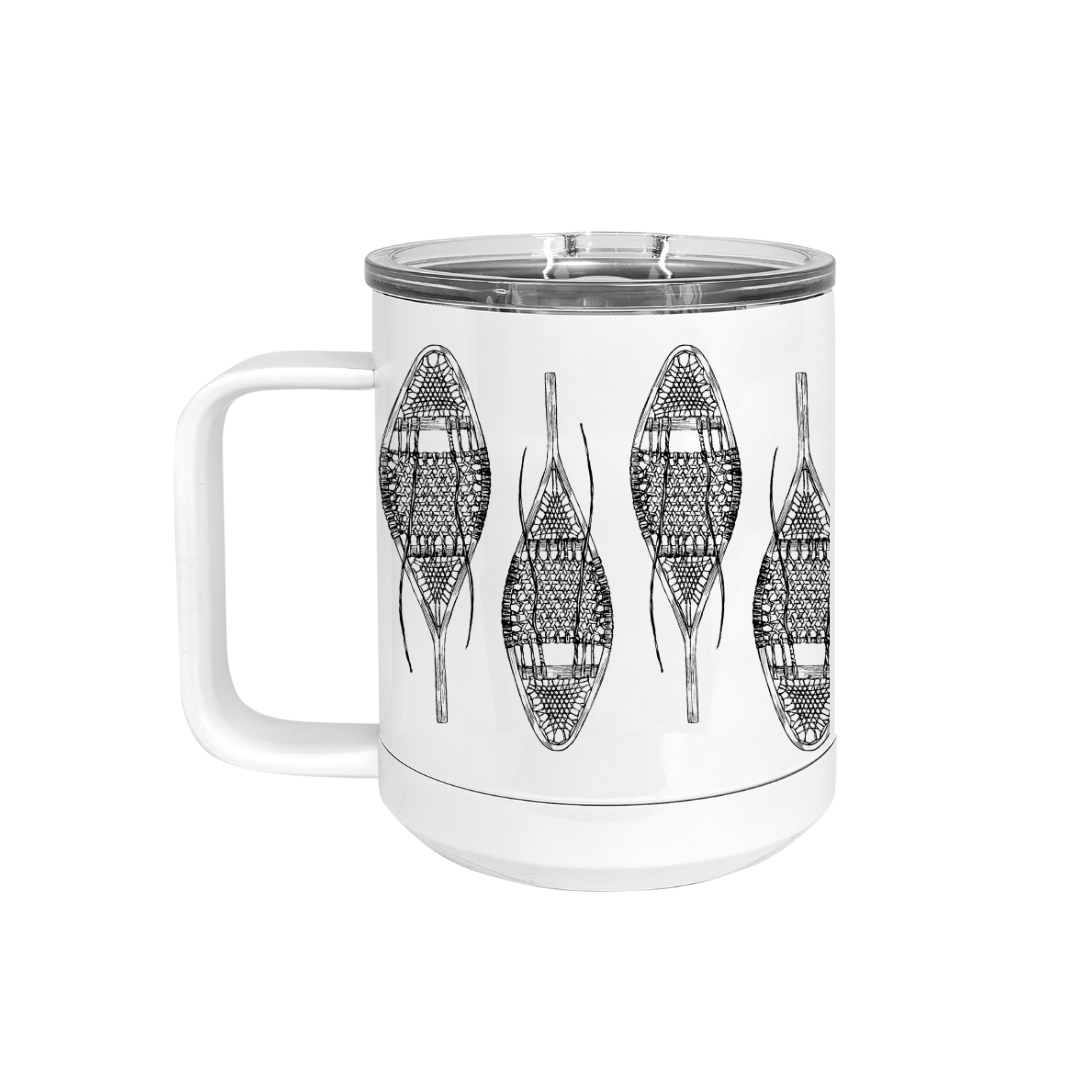 Vintage Snowshoes Insulated Drinkware