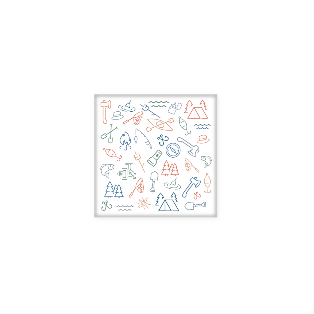 Magnet | Camping Icons *discontinued*