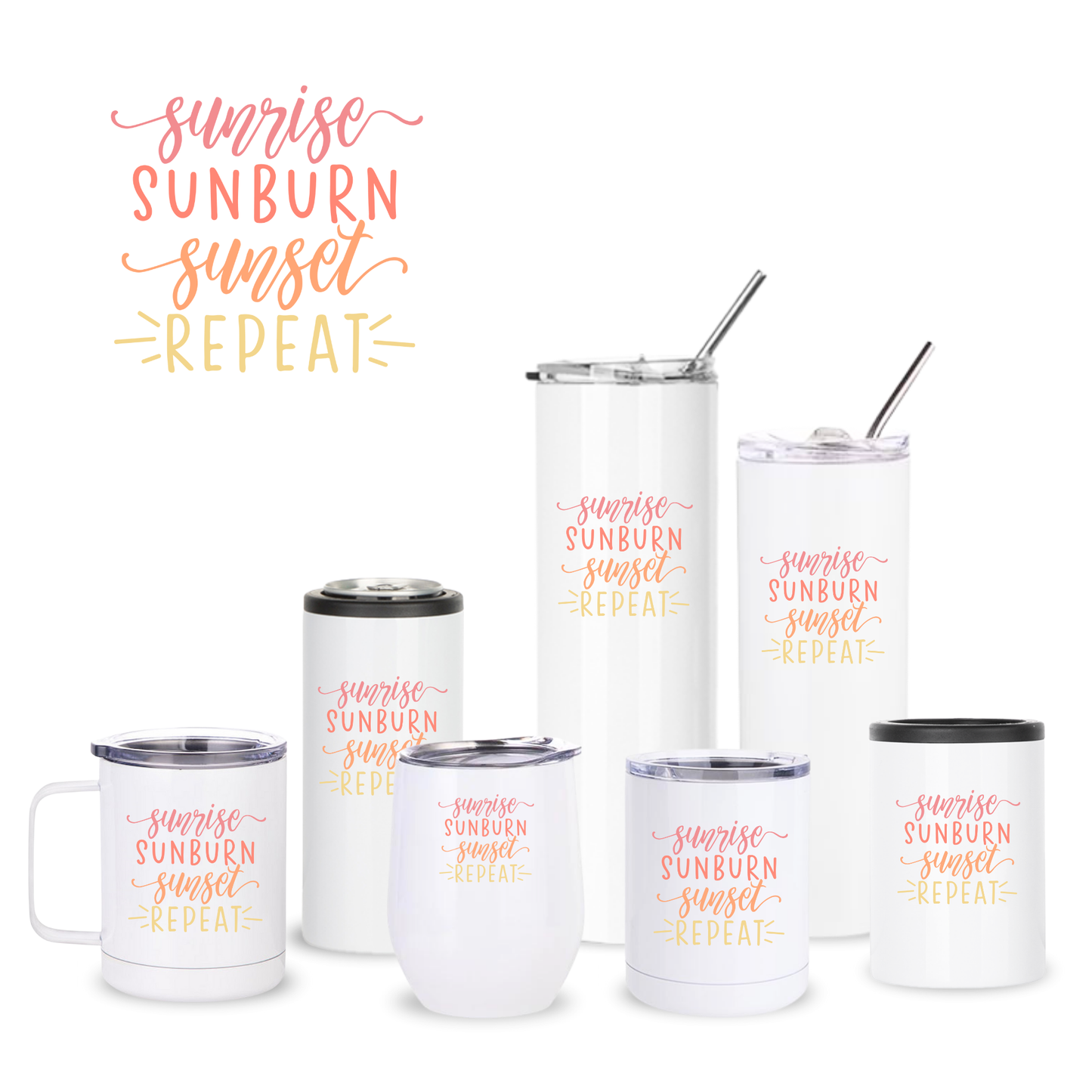 Sunrise Sunset Insulated Drinkware