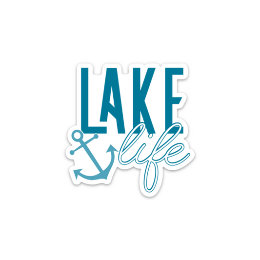 Lake Life Anchor | Stickers