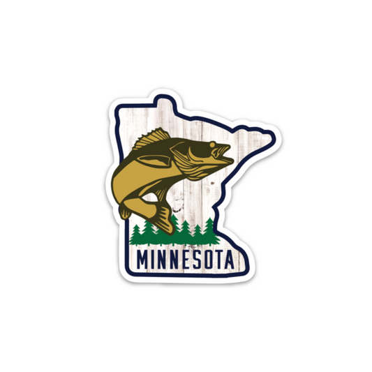 Minnesota Walleye | Stickers