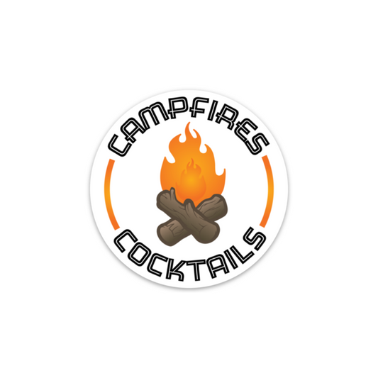 Campfires + Cocktails | Stickers