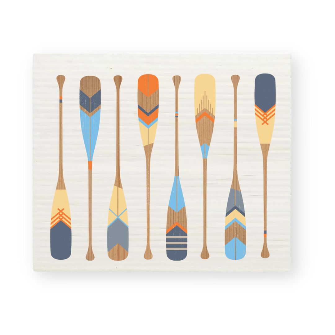 Swedish Dishcloth | Painted Paddles | Creative Compass Wholesale
