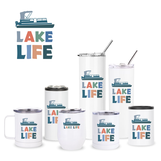 Lake Life Pontoon Insulated Drinkware