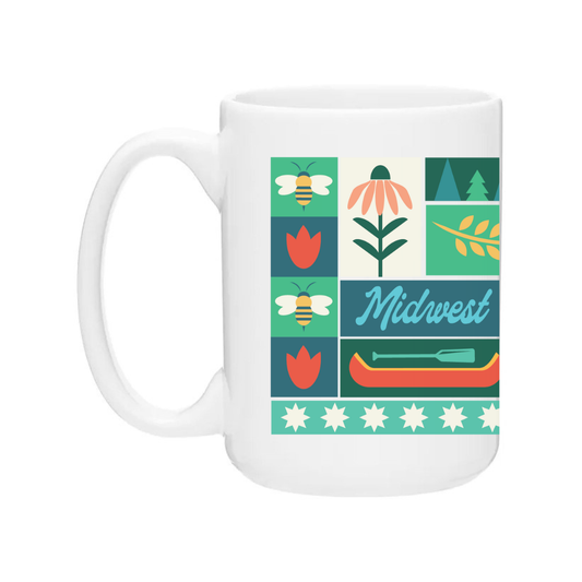 Ceramic Coffee Mug | Midwest Summer Wrap