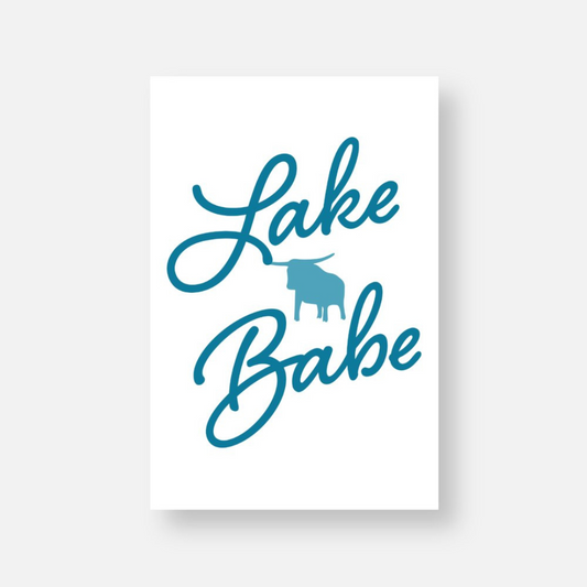 Postcard | Lake Babe
