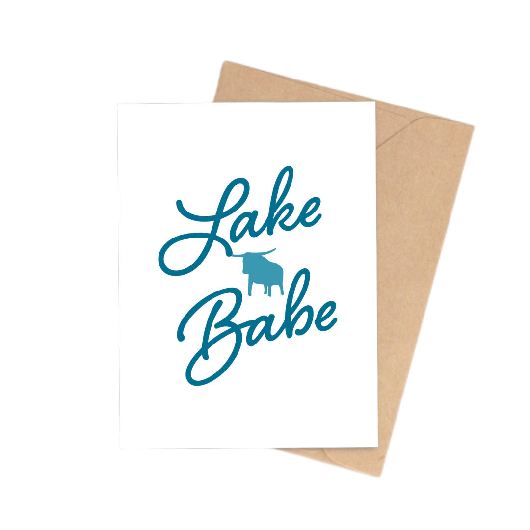 Notecard | Lake Babe *discontinued*