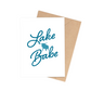 Notecard | Lake Babe