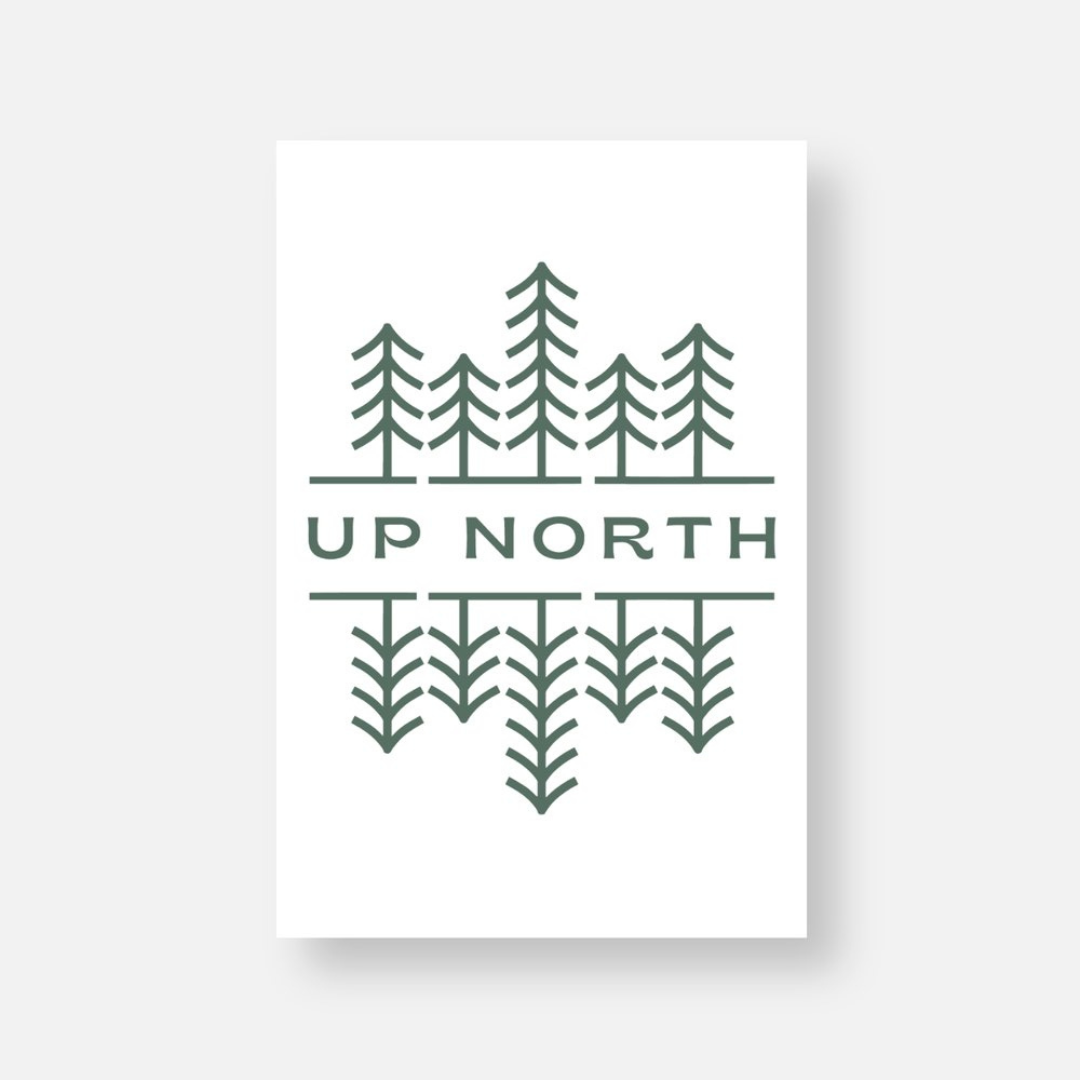 Postcard | Up North Pines *discontinued design*