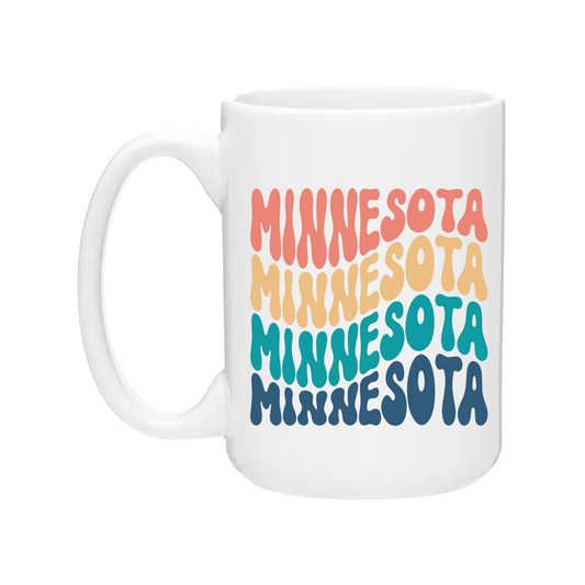 Ceramic Coffee Mug | Groovy Minnesota