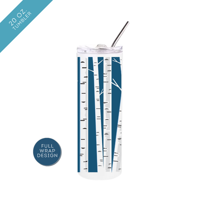 Birch Trees Insulated Drinkware