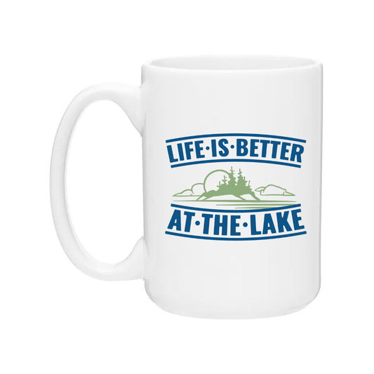 Ceramic Coffee Mug | Life is Better