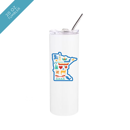 MN Love State Insulated Drinkware