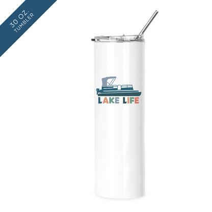 Insulated Tumblers | Lake Life Pontoon