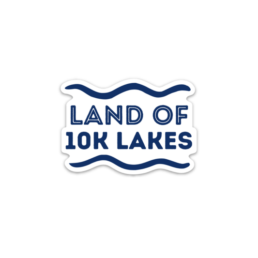 Land of 10K Lakes | Sticker