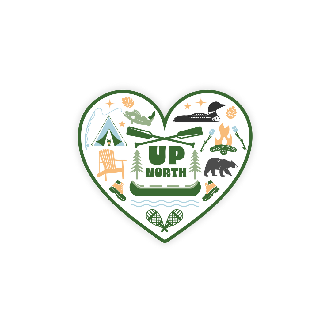 Up North Icons | Sticker