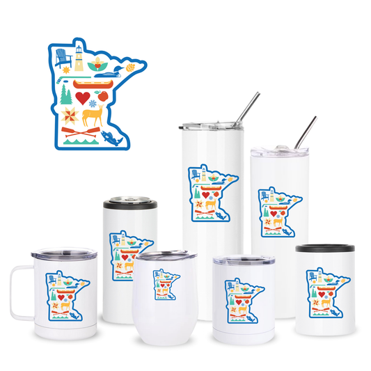 MN Love State Insulated Drinkware