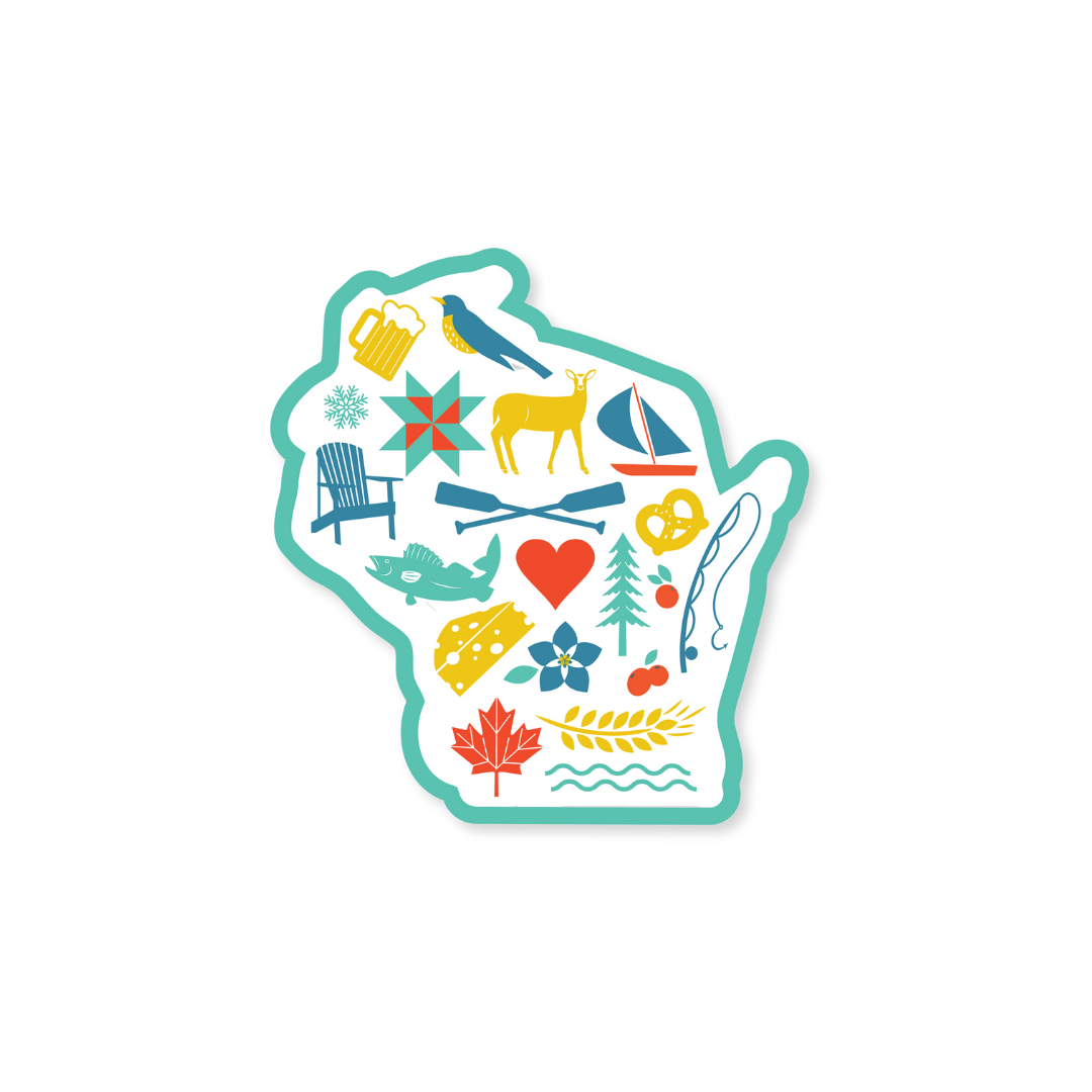 WI Love Icons | Sticker