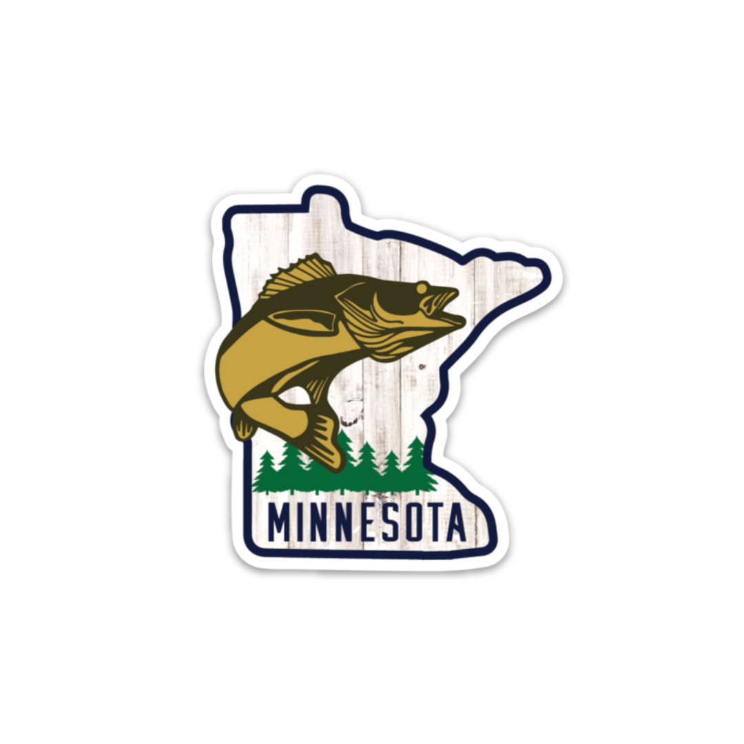 Minnesota Walleye | Sticker