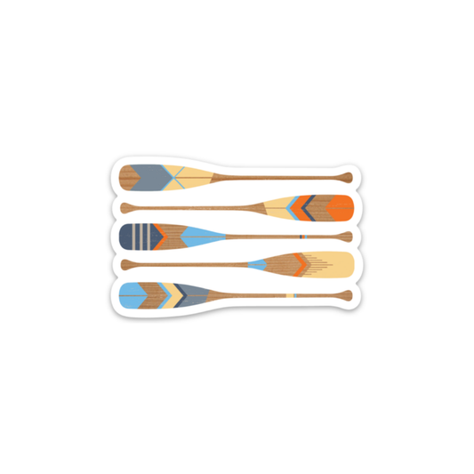 Painted Paddles | Sticker