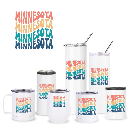 Groovy Minnesota Insulated Drinkware